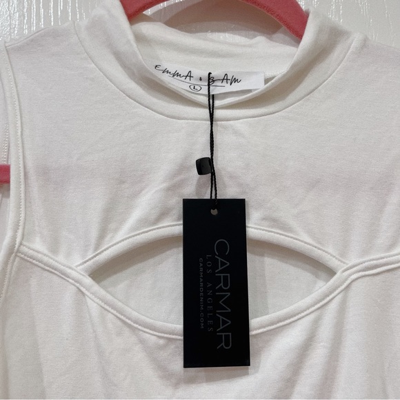 LF Carmar Emma & Sam Halter Cut Out Top - Picture 3 of 5